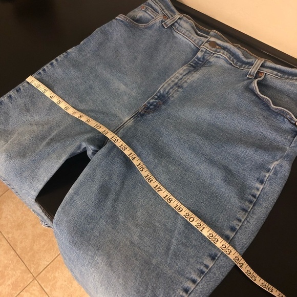 LEVI’S 922 Orange tab 1996 tapered leg high waisted 20W Med, light, Vintage - Picture 11 of 16